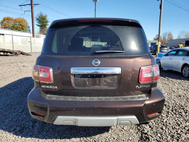 JN8AY2NE9J9730925 - 2018 NISSAN ARMADA PLATINUM BROWN photo 6