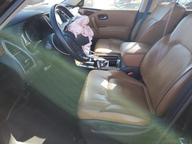 JN8AY2NE9J9730925 - 2018 NISSAN ARMADA PLATINUM BROWN photo 7