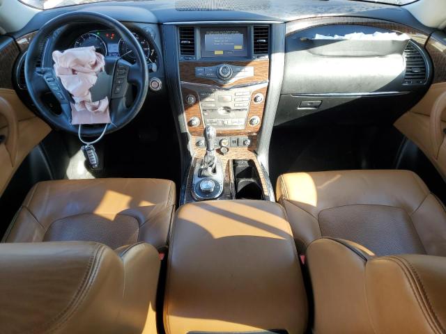 JN8AY2NE9J9730925 - 2018 NISSAN ARMADA PLATINUM BROWN photo 8