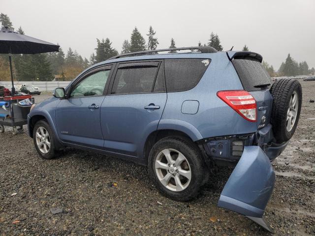 2T3DK4DV0BW047892 - 2011 TOYOTA RAV4 LIMITED BLUE photo 2