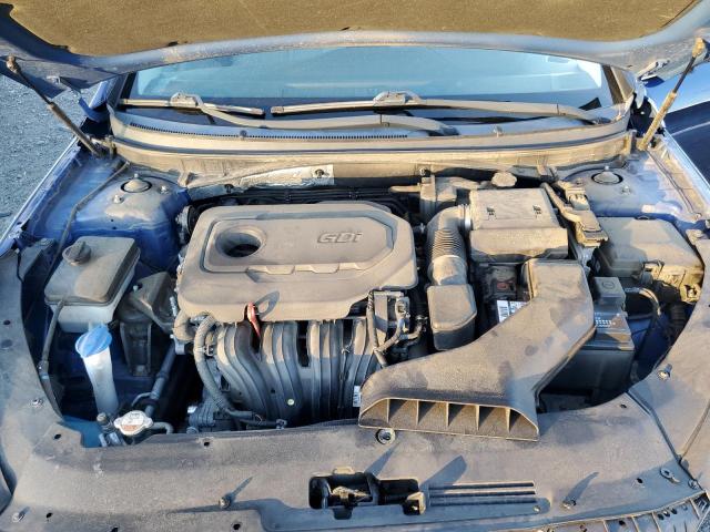 5NPE24AF2KH802839 - 2019 HYUNDAI SONATA SE 蓝色 照片 11