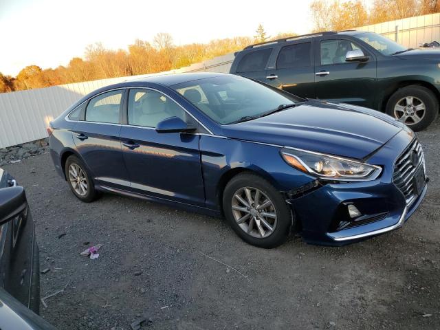 5NPE24AF2KH802839 - 2019 HYUNDAI SONATA SE 蓝色 照片 4
