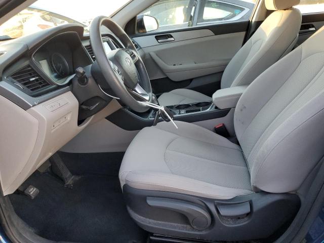 5NPE24AF2KH802839 - 2019 HYUNDAI SONATA SE 蓝色 照片 7
