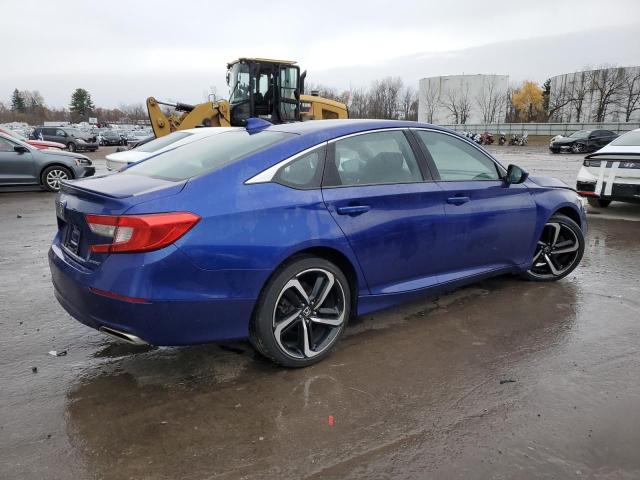 1HGCV1F38JA245213 - 2018 HONDA ACCORD SPORT ლურჯი ფოტო 3