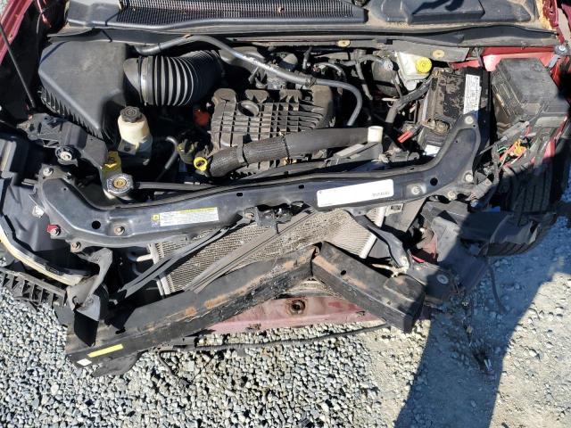 2C4RC1CG9CR156254 - 2012 CHRYSLER TOWN & COU TOURING L BURGUNDY photo 12