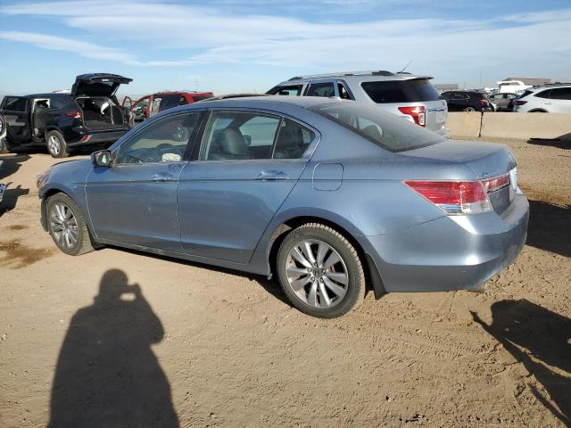 1HGCP3F88CA007320 - 2012 HONDA ACCORD EXL BLUE photo 2