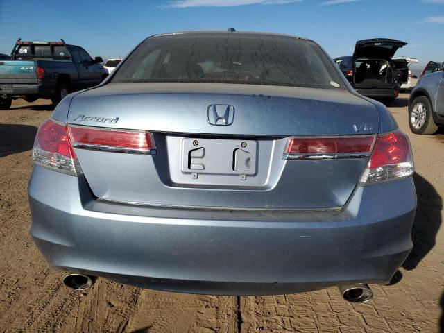 1HGCP3F88CA007320 - 2012 HONDA ACCORD EXL BLUE photo 6