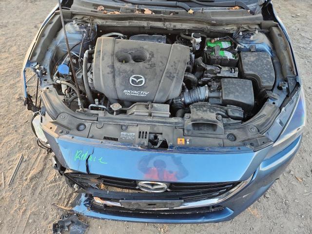 3MZBN1M34JM267674 - 2018 MAZDA 3 GRAND TOURING Niebieski zdjęcie 11