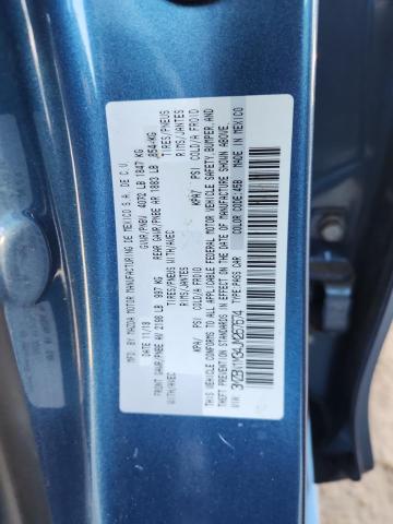 3MZBN1M34JM267674 - 2018 MAZDA 3 GRAND TOURING Niebieski zdjęcie 12