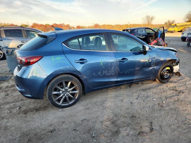 3MZBN1M34JM267674 - 2018 MAZDA 3 GRAND TOURING Niebieski zdjęcie 3