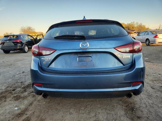 3MZBN1M34JM267674 - 2018 MAZDA 3 GRAND TOURING Niebieski zdjęcie 6