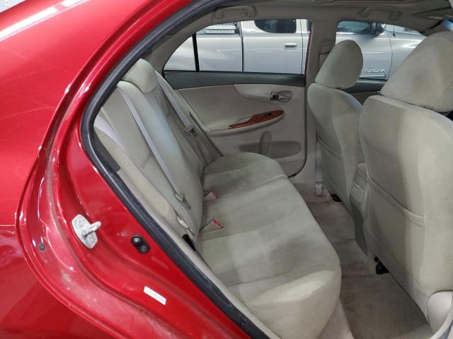 1NXBU40E29Z015973 - 2009 TOYOTA COROLLA BASE 红色 照片 10