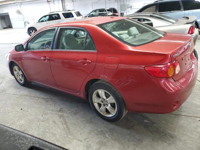 1NXBU40E29Z015973 - 2009 TOYOTA COROLLA BASE 红色 照片 2