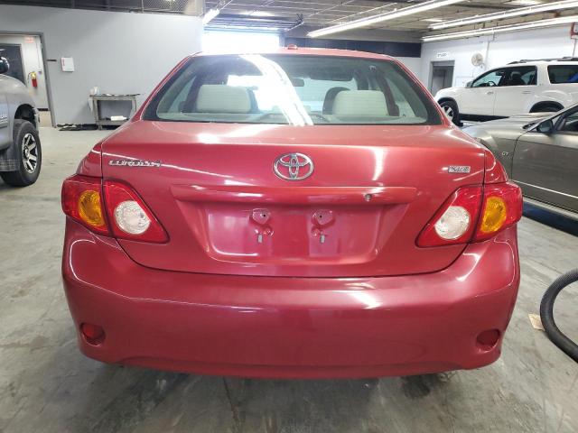1NXBU40E29Z015973 - 2009 TOYOTA COROLLA BASE 红色 照片 6