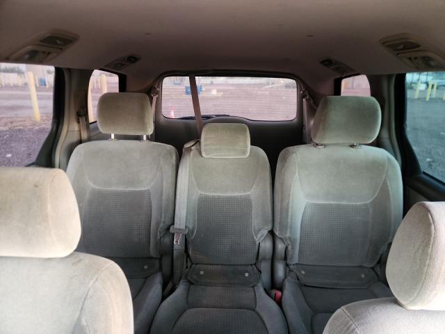 5TDZA23CX6S510089 - 2006 TOYOTA SIENNA CE BURGUNDY photo 10