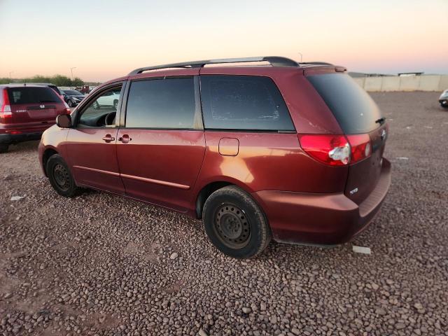 5TDZA23CX6S510089 - 2006 TOYOTA SIENNA CE BURGUNDY photo 2