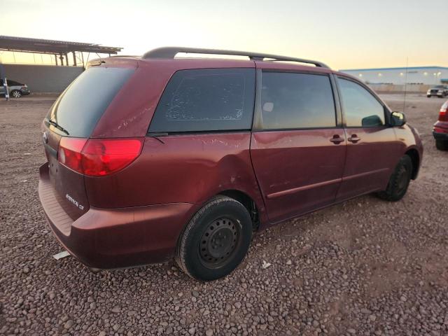 5TDZA23CX6S510089 - 2006 TOYOTA SIENNA CE BURGUNDY photo 3