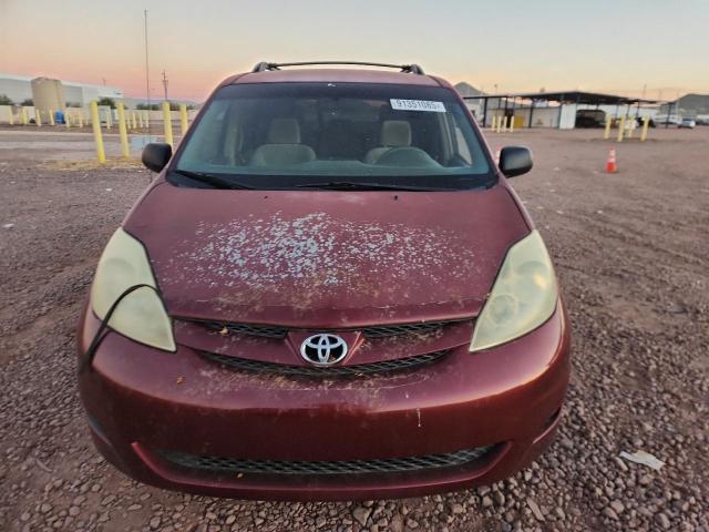 5TDZA23CX6S510089 - 2006 TOYOTA SIENNA CE BURGUNDY photo 5