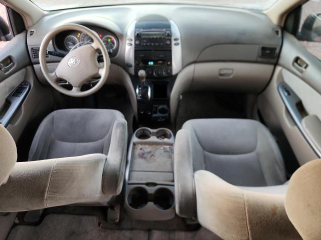 5TDZA23CX6S510089 - 2006 TOYOTA SIENNA CE BURGUNDY photo 8
