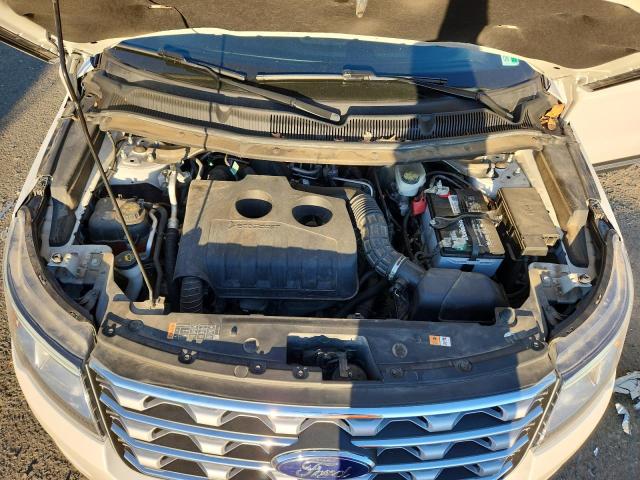 1FM5K7FH3HGD35371 - 2017 FORD EXPLORER LIMITED თეთრი ფოტო 12