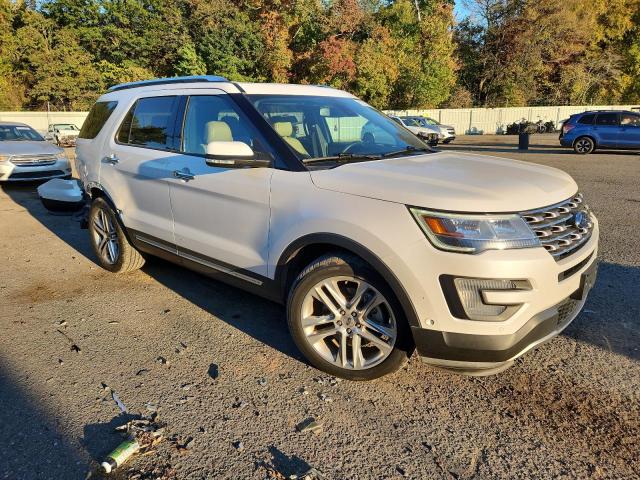 1FM5K7FH3HGD35371 - 2017 FORD EXPLORER LIMITED თეთრი ფოტო 4
