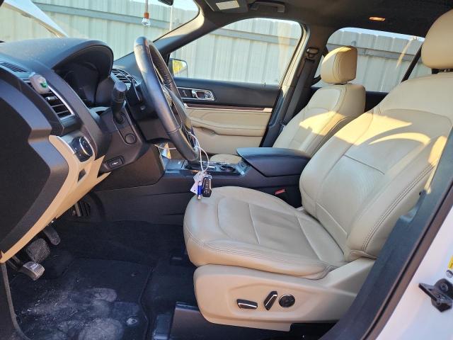 1FM5K7FH3HGD35371 - 2017 FORD EXPLORER LIMITED თეთრი ფოტო 7