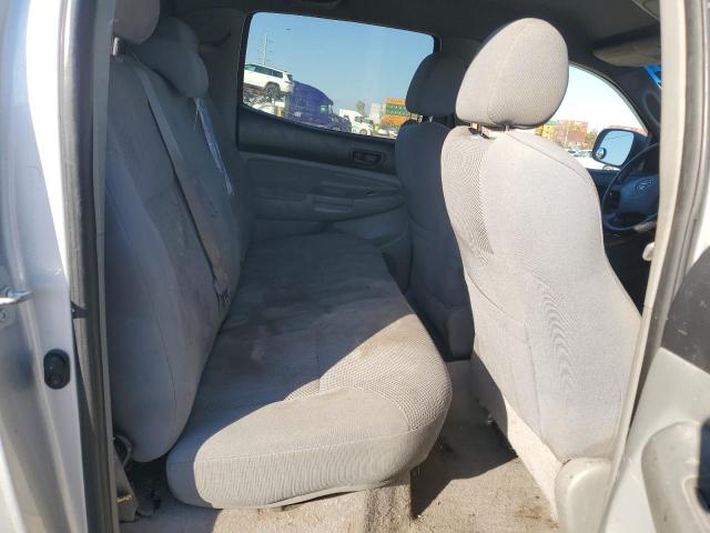 3TMLU42N27M011638 - 2007 TOYOTA TACOMA DOUBLE CAB ვერცხლისფერი ფოტო 10