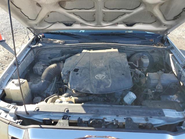 3TMLU42N27M011638 - 2007 TOYOTA TACOMA DOUBLE CAB ვერცხლისფერი ფოტო 11