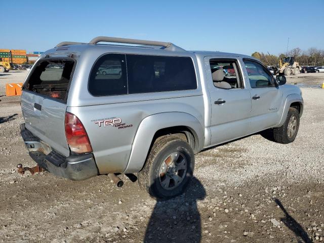 3TMLU42N27M011638 - 2007 TOYOTA TACOMA DOUBLE CAB ვერცხლისფერი ფოტო 3