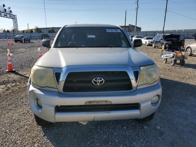 3TMLU42N27M011638 - 2007 TOYOTA TACOMA DOUBLE CAB ვერცხლისფერი ფოტო 5