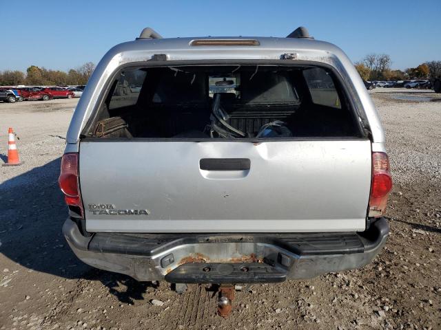 3TMLU42N27M011638 - 2007 TOYOTA TACOMA DOUBLE CAB ვერცხლისფერი ფოტო 6