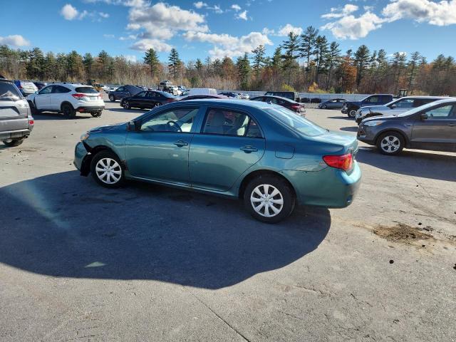 2T1BU4EE1AC256132 - 2010 TOYOTA COROLLA BASE GREEN photo 2