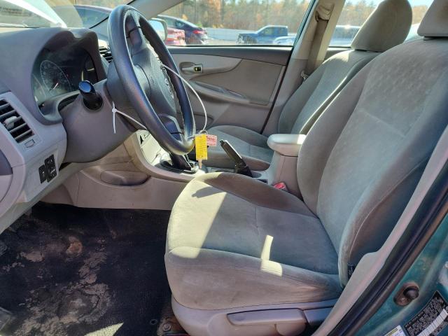2T1BU4EE1AC256132 - 2010 TOYOTA COROLLA BASE GREEN photo 7