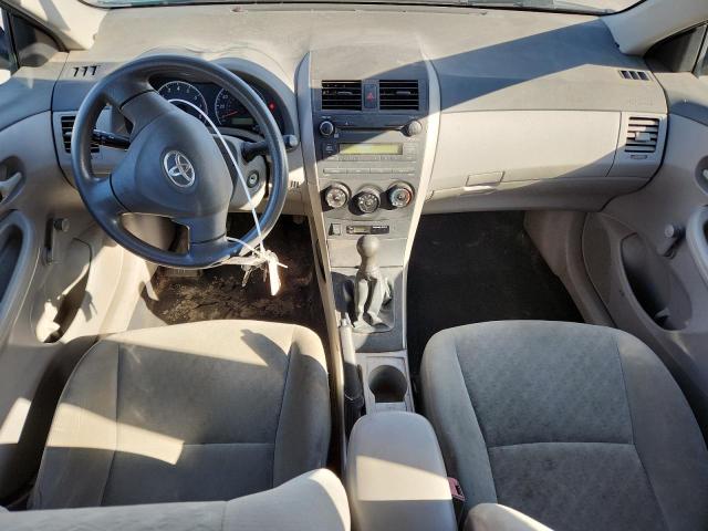 2T1BU4EE1AC256132 - 2010 TOYOTA COROLLA BASE GREEN photo 8