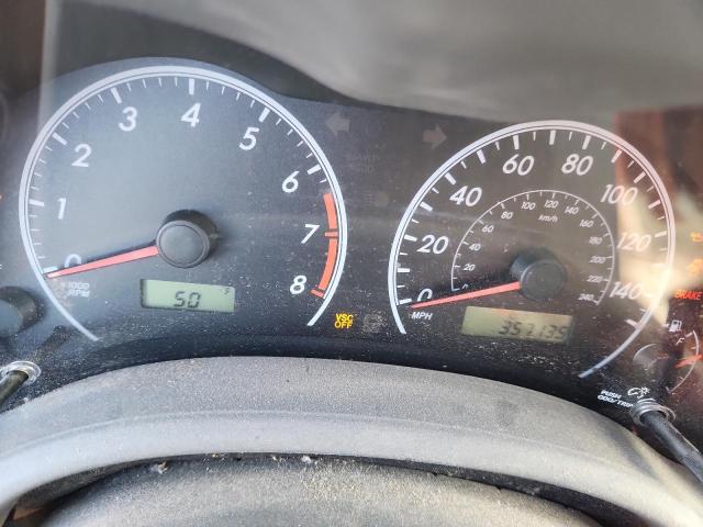 2T1BU4EE1AC256132 - 2010 TOYOTA COROLLA BASE GREEN photo 9