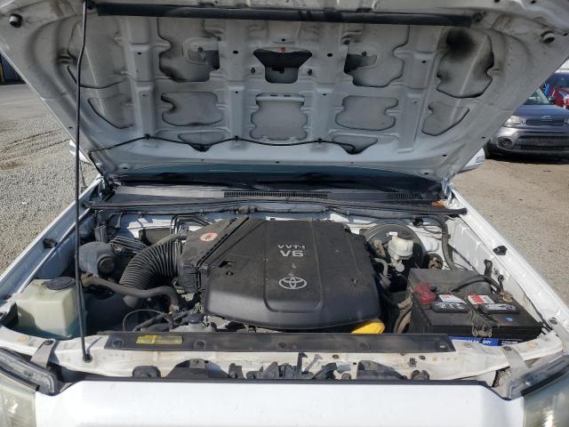 3TMJU4GN9DM152833 - 2013 TOYOTA TACOMA DOUBLE CAB PRERUNNER WHITE photo 11