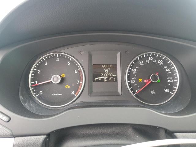 3VWDX7AJ0DM408317 - 2013 VOLKSWAGEN JETTA SE GRAY photo 9