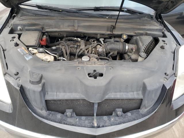 5GAKRDED8CJ137141 - 2012 BUICK ENCLAVE BLACK photo 12