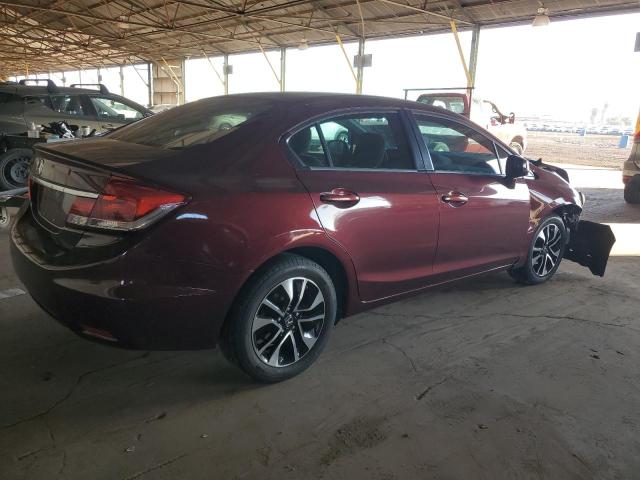 19XFB2F86DE078227 - 2013 HONDA CIVIC EX RED photo 3