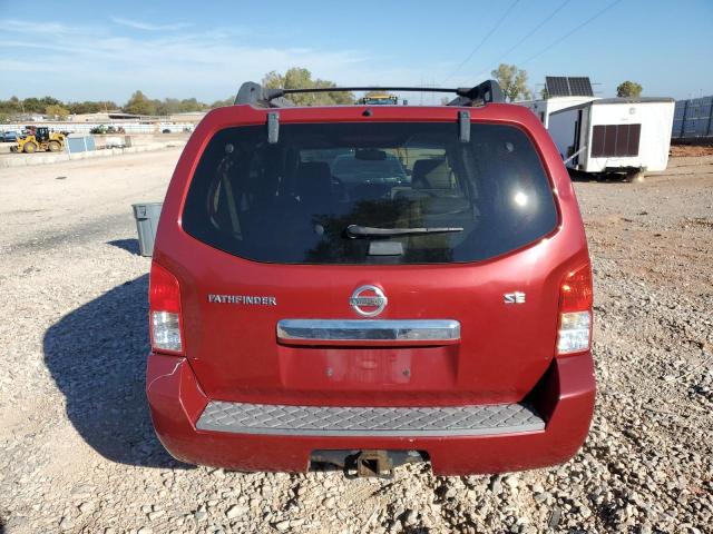 5N1AR18B98C643748 - 2008 NISSAN PATHFINDER S Կարմիր լուսանկար 6