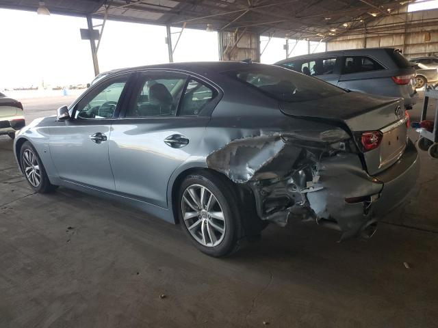 JN1BV7AP8EM678156 - 2014 INFINITI Q50 BASE ნაცრისფერი ფოტო 2