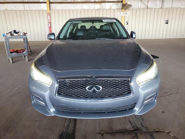 JN1BV7AP8EM678156 - 2014 INFINITI Q50 BASE ნაცრისფერი ფოტო 5