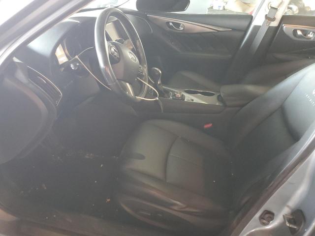 JN1BV7AP8EM678156 - 2014 INFINITI Q50 BASE ნაცრისფერი ფოტო 7