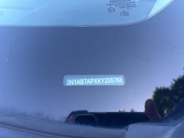 3N1AB7APXKY255768 - 2019 NISSAN SENTRA S Ağ foto 10