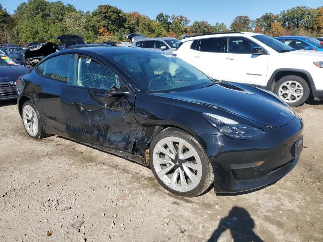 5YJ3E1EA9NF369339 - 2022 TESLA MODEL 3 黑色 照片 4