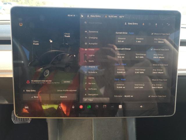 5YJ3E1EA9NF369339 - 2022 TESLA MODEL 3 黑色 照片 9