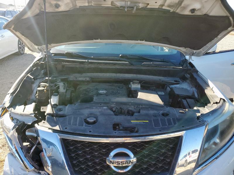 5N1AR2MN6FC706906 - 2015 NISSAN PATHFINDER S Սպիտակ լուսանկար 12