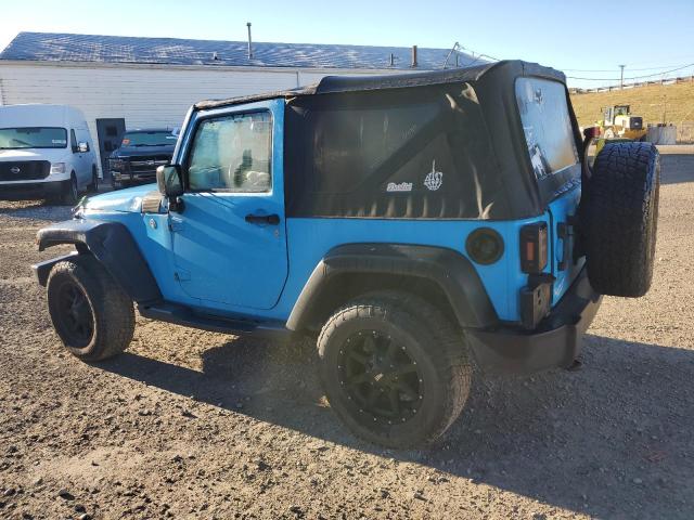 1C4AJWAG5HL583403 - 2017 JEEP WRANGLER SPORT BLUE photo 2