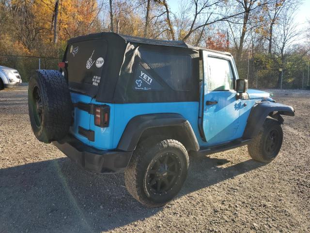 1C4AJWAG5HL583403 - 2017 JEEP WRANGLER SPORT BLUE photo 3