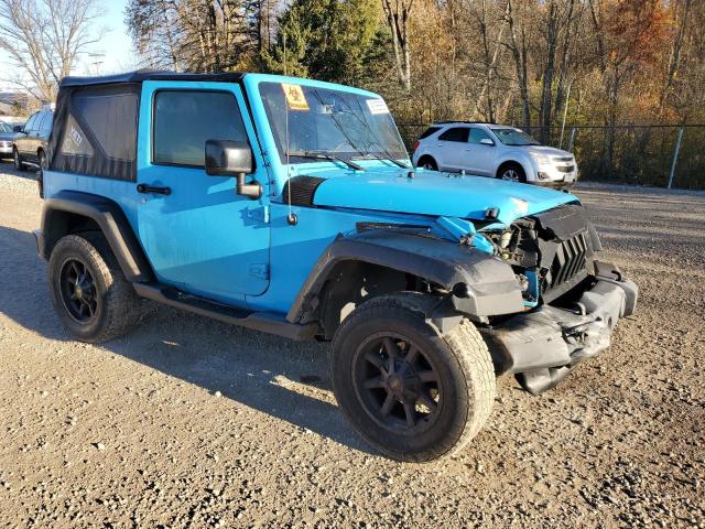 1C4AJWAG5HL583403 - 2017 JEEP WRANGLER SPORT BLUE photo 4